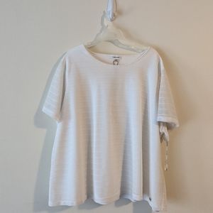 Calvin Klein Women's Plus Top 3x NWT